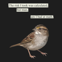 The Risk I Took Was Calculated Classic T-shirt | Artistshot