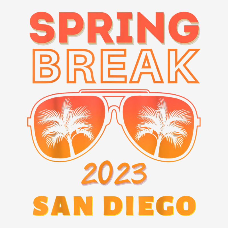 Custom Spring Break San Diego 2023 Sunglasses Beach Vacay Party T Shirt