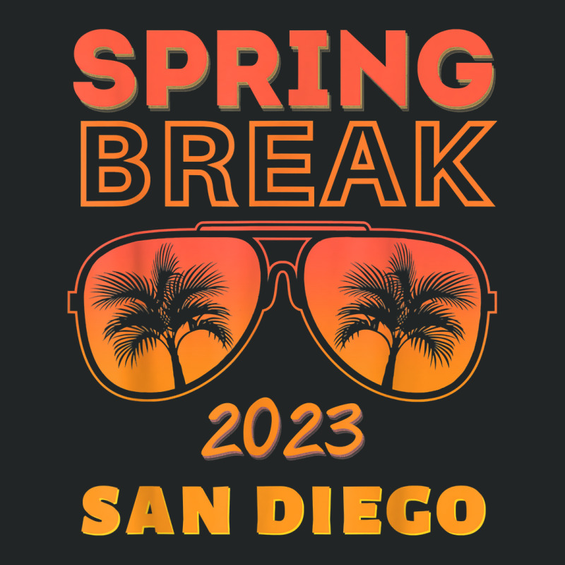 Custom Spring Break San Diego 2023 Sunglasses Beach Vacay Party T Shirt