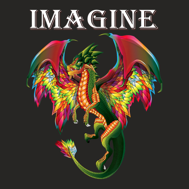 Hot Trend Imagine Being A Dragon Breathing Fire Magical Wings Boys Men Ladies Fitted T-Shirt by behindcedar22 | Artistshot