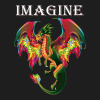 Hot Trend Imagine Being A Dragon Breathing Fire Magical Wings Boys Men Classic T-shirt | Artistshot