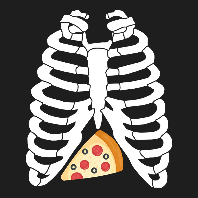 Hot Trend Funny Skeleton Halloween Pizza Classic T-shirt by quanghuydinh1 | Artistshot