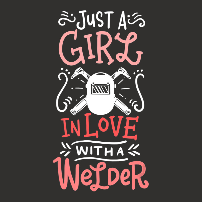 Trending Just A Girl In Love With A Welder Girlfriend Champion Hoodie | Artistshot