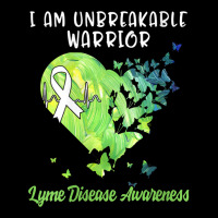 Womens Lyme Disease Tshirt Awareness Green Ribbon Warrior Women V Neck Adjustable Cap | Artistshot