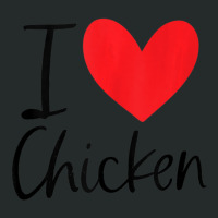 I Love Chicken Heart Latin Food Hispanic Fried Burrito Taco Women's Triblend Scoop T-shirt | Artistshot