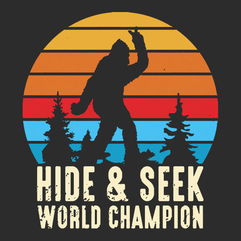 Bigfoot T  Shirt Retro Bigfoot Hide & Seek World Champion 6 Exclusive T-shirt by wehnereffie391 | Artistshot