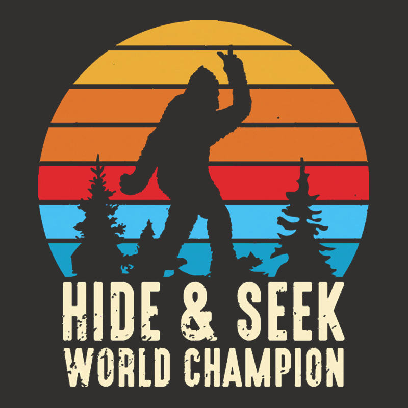 Bigfoot T  Shirt Retro Bigfoot Hide & Seek World Champion 6 Champion Hoodie by wehnereffie391 | Artistshot