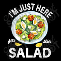 I'm Just Here For The Salad Vegetables Food Salad Men's Long Sleeve Pajama Set | Artistshot