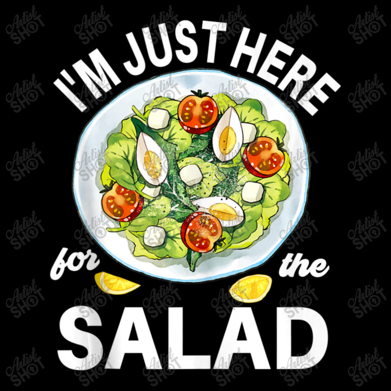 I'm Just Here For The Salad Vegetables Food Salad Men's Long Sleeve Pajama Set | Artistshot