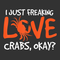 I Just Freaking Love Crabs Crab Joke Crustacean Baby Bodysuit | Artistshot