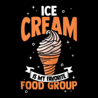 Ice Cream Is My Favorite Food Group Ice Cream Adjustable Cap | Artistshot