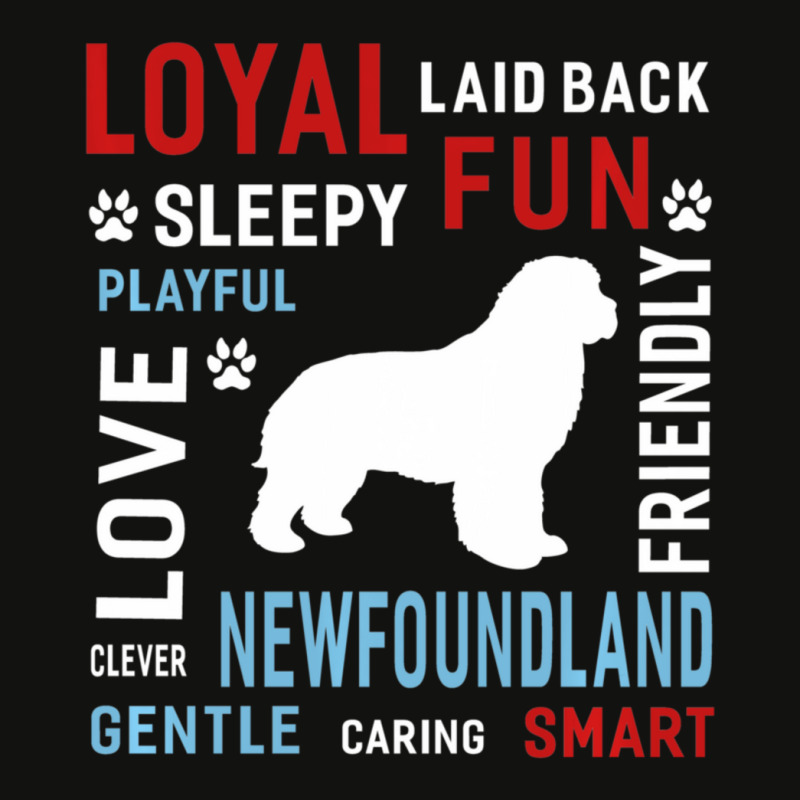 Hot Trend Love Gentle Smart Clever Newfoundland Dog Scorecard Crop Tee by Whitehead Hoppe | Artistshot