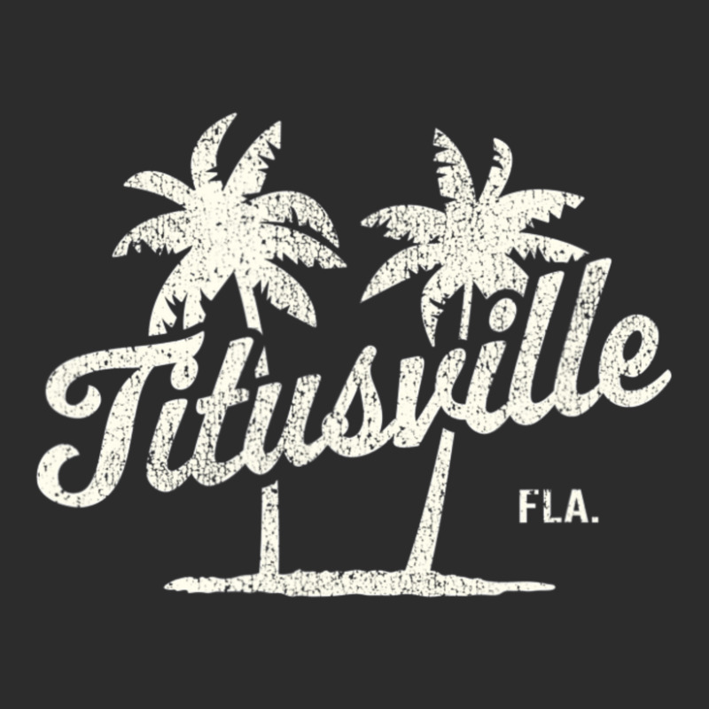 Trending Titusville Florida Vintage 70s Palm Trees Exclusive T-shirt | Artistshot