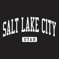 Salt Lake City Utah Ut Vintage Athletic Sports Design T Shirt T-shirt | Artistshot