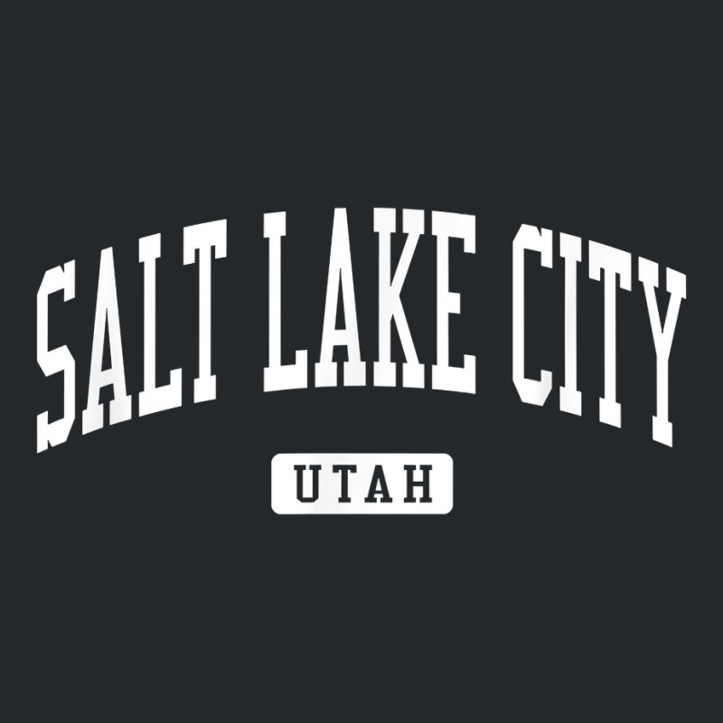 Salt Lake City Utah Ut Vintage Athletic Sports Design T Shirt Crewneck Sweatshirt | Artistshot