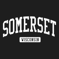 Somerset Wisconsin Wi Vintage Athletic Sports Design T Shirt Classic T-shirt | Artistshot