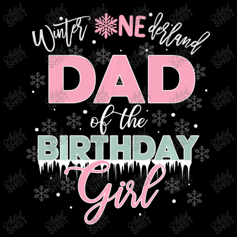 Trending Dad Of The Birthday Girl Winter Onederland Family Pocket T-Shirt by BuenoBloom | Artistshot