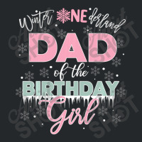 Trending Dad Of The Birthday Girl Winter Onederland Family Crewneck Sweatshirt | Artistshot