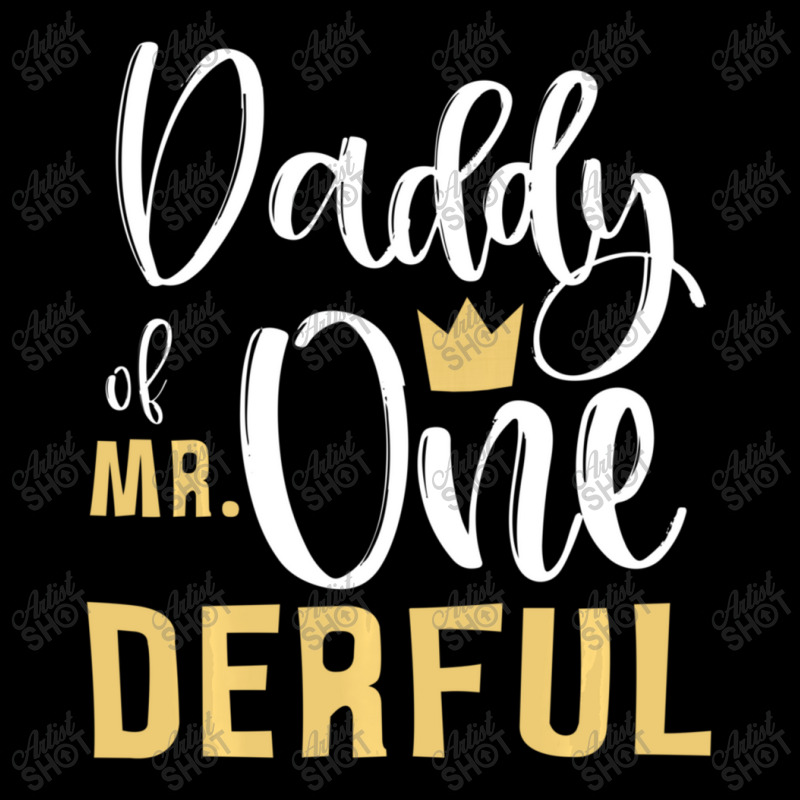 Limited Edition Daddy Of Mr Onederful 1st Birthday First One-derful Ma Cropped Hoodie by BuenoBloom | Artistshot