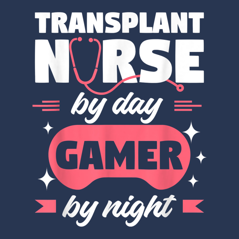 Transplant Nurse By Day Gamer By Night Registered Nurses Rn T Shirt Ladies Denim Jacket | Artistshot