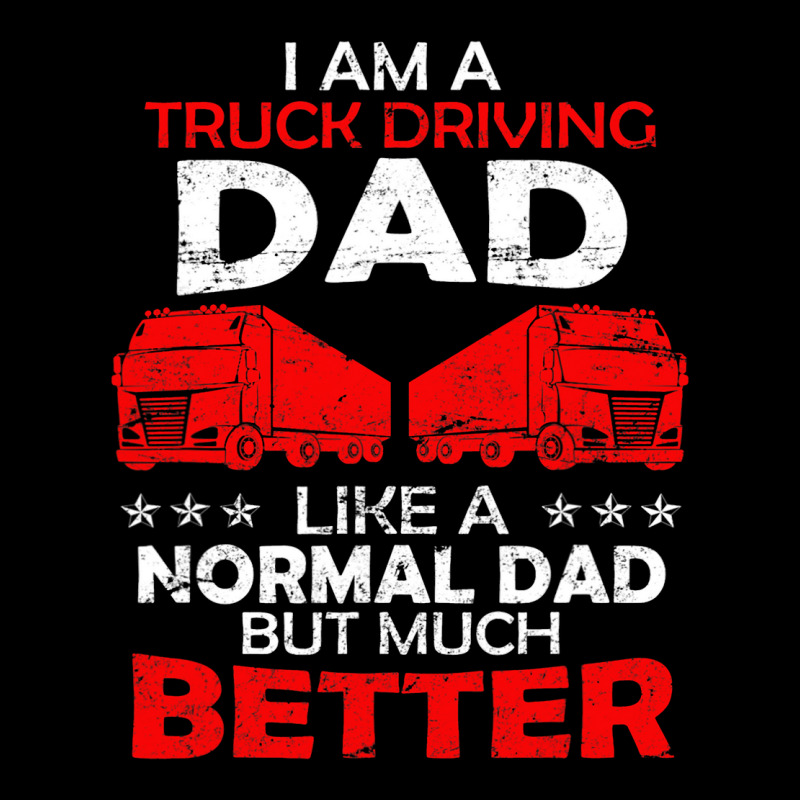 Truck Driver Truck Driver Father Daddy Saying Trucker Cropped Sweater by JESSICAMARTINA | Artistshot