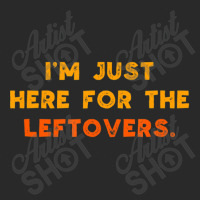 Just Here For Leftovers Thanksgiving Food Printed Hat | Artistshot