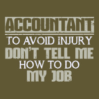 Accountant Avoid Injury Dont Tell Me How To Do Job 80s Vintage Short | Artistshot