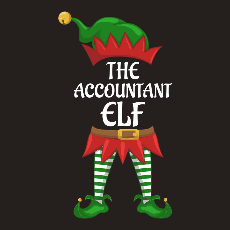 Accountant Elf Family Matching Group Christmas Party Stars Tank Top | Artistshot