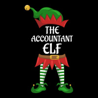 Accountant Elf Family Matching Group Christmas Party Stars Men's Long Sleeve Pajama Set | Artistshot