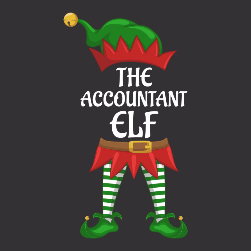 Accountant Elf Family Matching Group Christmas Party Stars Vintage Short | Artistshot