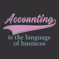 Accounting Is The Language Of Business Girl Vintage Hoodie | Artistshot