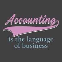 Accounting Is The Language Of Business Girl Vintage T-shirt | Artistshot