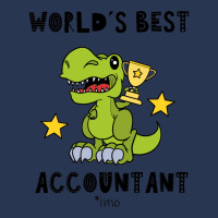 Funny Accountant Best Greawtest Dinosaur T Rex Tyrannosaurus Cute 70s Men Denim Jacket | Artistshot