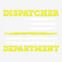 Dispatcher 911 Thin Gold Yellow Line Gift Graphic T-shirt | Artistshot