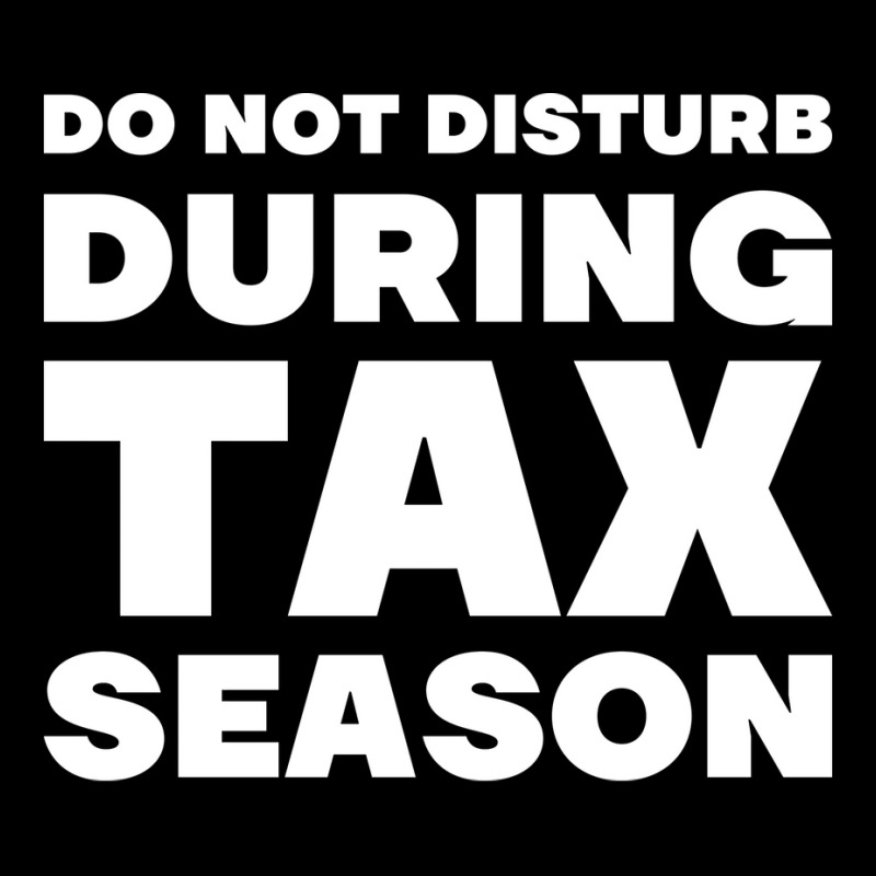 Do Not Disturb During Tax Season Yellow Pocket T-shirt | Artistshot