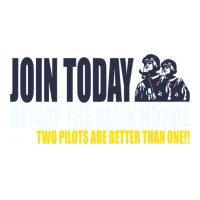 Two Pilots Are Better Than One V-neck Tee | Artistshot