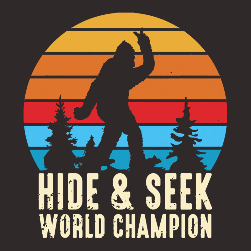 Bigfoot T  Shirt Retro Bigfoot Hide & Seek World Champion 6 Racerback Tank by batzole315 | Artistshot