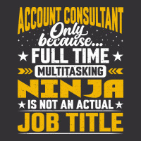 Account Consultant Job Title Funny Account Advisor Music Vintage Hoodie | Artistshot