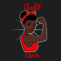 Audit Clerk Black Woman Strong Retro Vintage Poster Style Art Work Yel Classic T-shirt | Artistshot