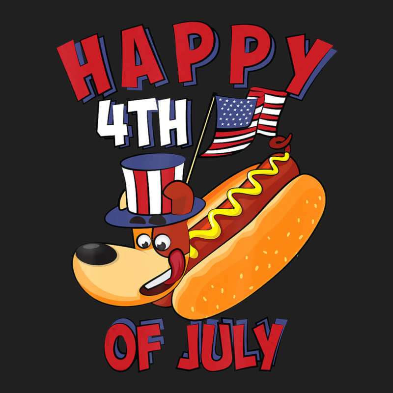 Happy 4th Of July Dachshund Cute Eat Usa Sausage Ladies Polo Shirt by longho | Artistshot