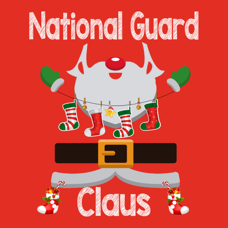 National Guard Claus Santa Christmas Costume Pajama 80s Motorcycle License Plate | Artistshot