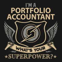 Portfolio Accountant T  Superpower Gift Item Tee Flannel Shirt | Artistshot