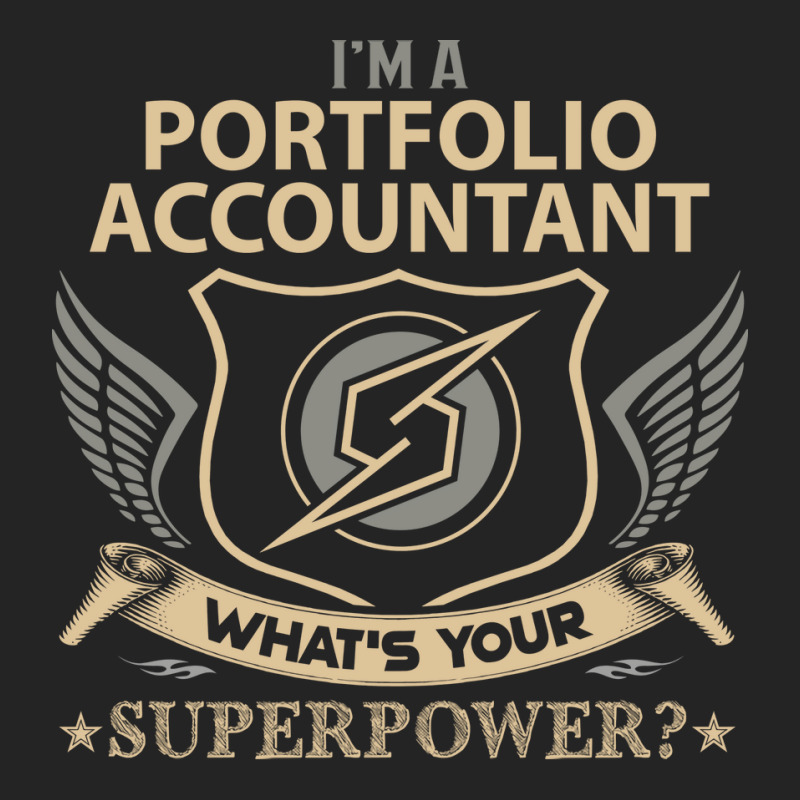 Portfolio Accountant T  Superpower Gift Item Tee 3/4 Sleeve Shirt | Artistshot