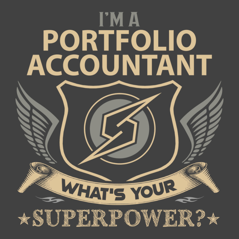 Portfolio Accountant T  Superpower Gift Item Tee Vintage T-shirt | Artistshot