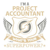 Project Accountant T  Superpower Gift Item Tee V-neck Tee | Artistshot