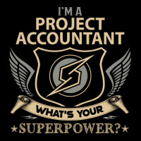 Project Accountant T  Superpower Gift Item Tee Men's 3/4 Sleeve Pajama Set | Artistshot