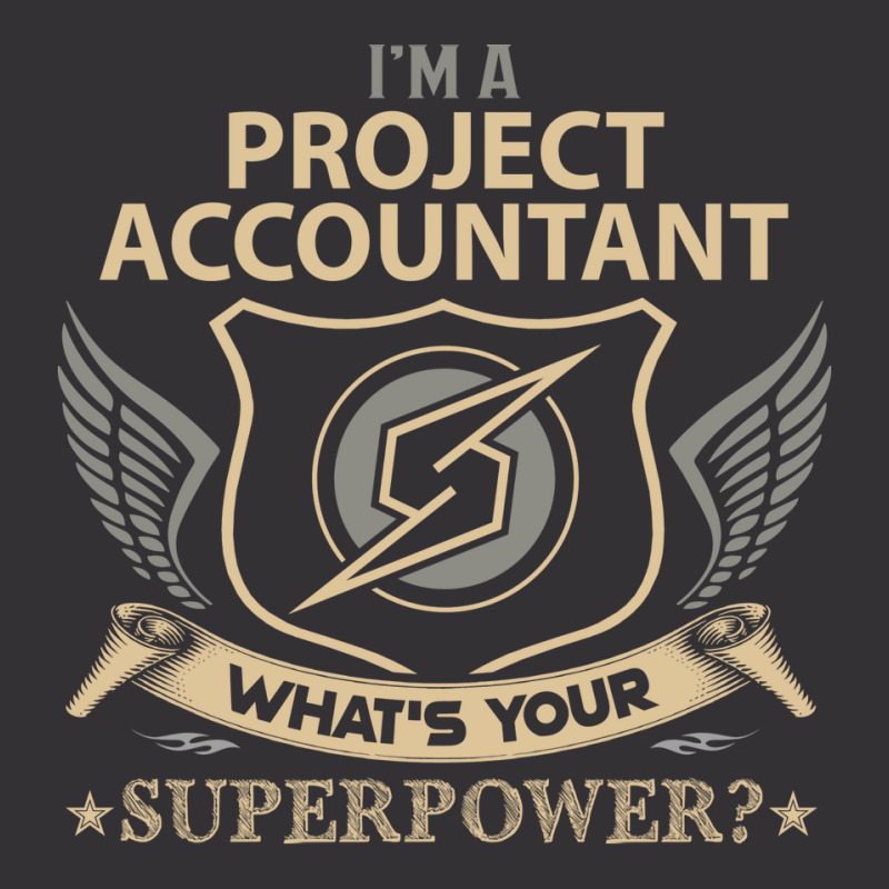 Project Accountant T  Superpower Gift Item Tee Vintage Hoodie | Artistshot