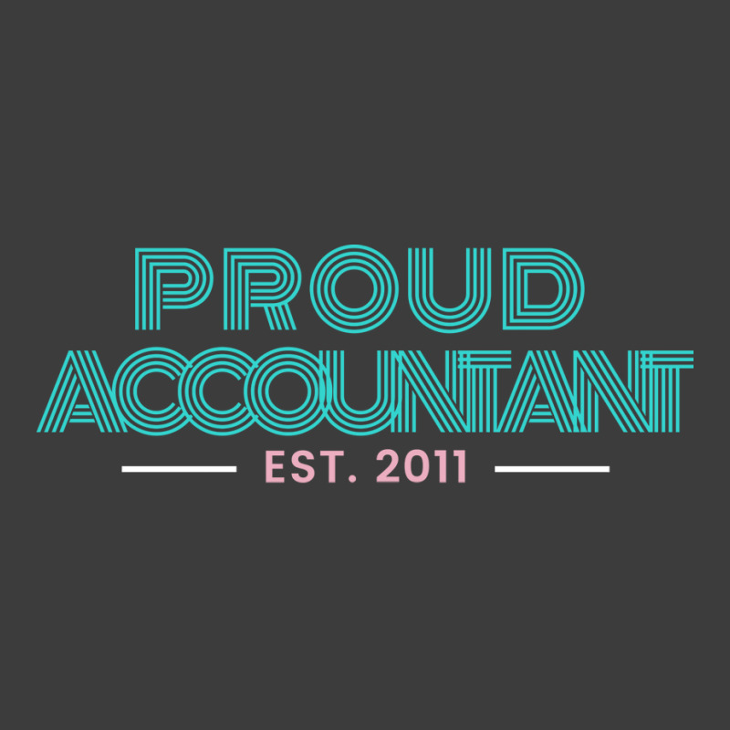 Proud Accountant Est 2011 Hippie Men's Polo Shirt | Artistshot