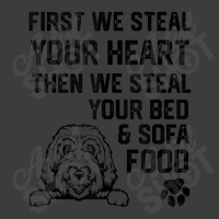 Labradoodl Dog Steal Your Heart Steal Your Bed And Sofa Food Men's Polo Shirt | Artistshot