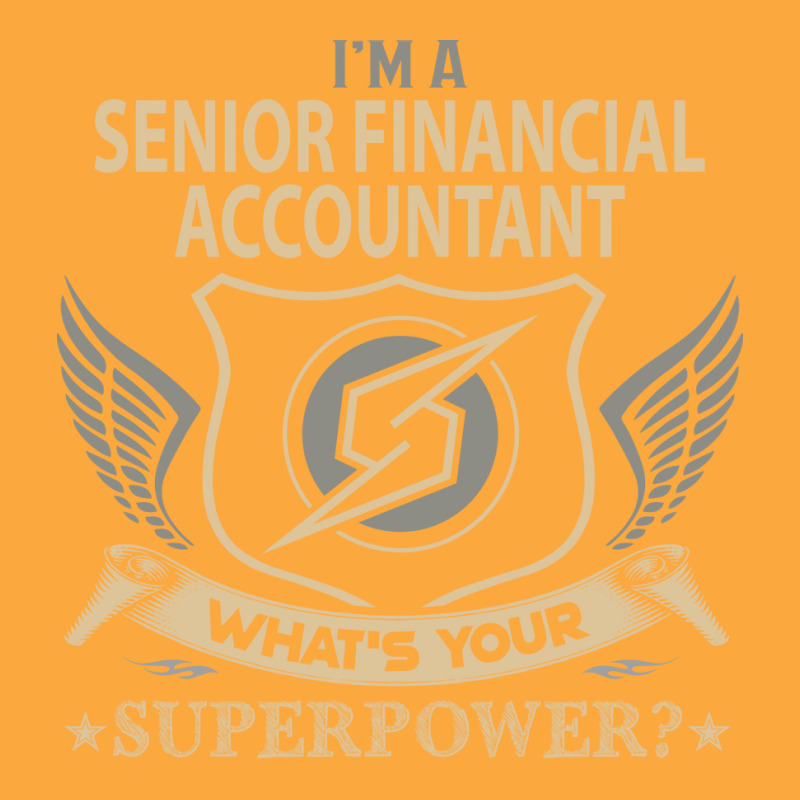 Senior Financial Accountant T  Superpower Gift Item Tee Zipper Hoodie | Artistshot